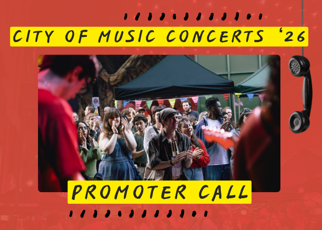 Promoter Call Out for City of Music Concerts